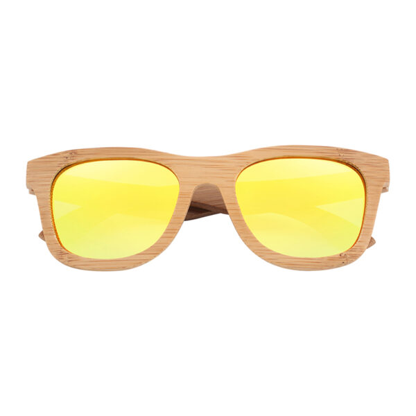 BARCUR – Γυαλιά Ηλίου Bamboo Upturned Style με Κίτρινο Polarized Φακό (5210)