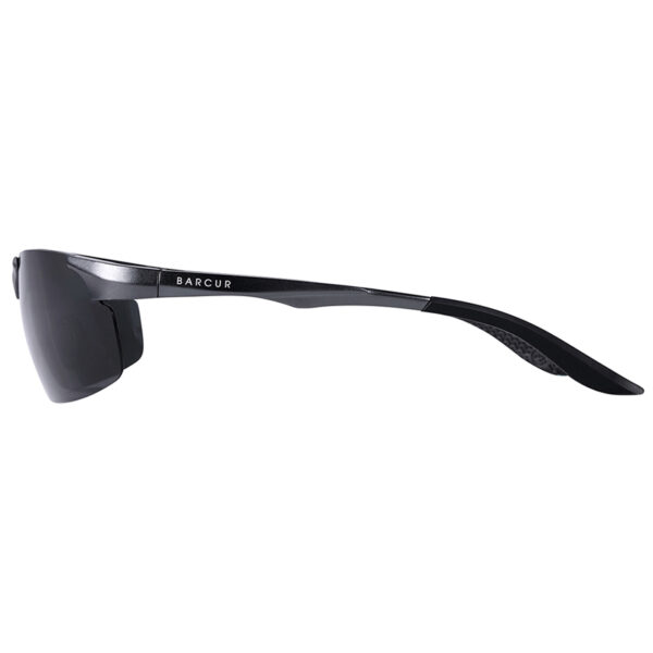 BARCUR – Γυαλιά Ηλίου Active Stainless Gun Σκελετός & Grey Φακός Polarized (6010)