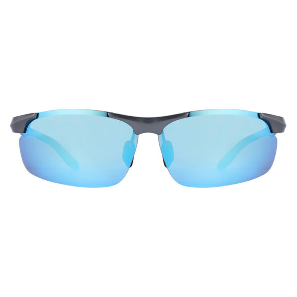 BARCUR – Γυαλιά Ηλίου Active Stainless Ασημί Σκελετός & Μπλε Φακός Polarized (6010)