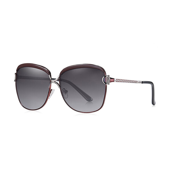 BARCUR - Γυαλιά Ηλίου Lifestyle Καφέ Σκελετός & Μαύρος Φακός Polarized (8712)