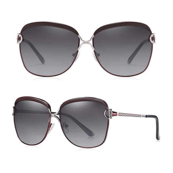 BARCUR - Γυαλιά Ηλίου Lifestyle Καφέ Σκελετός & Μαύρος Φακός Polarized (8712)