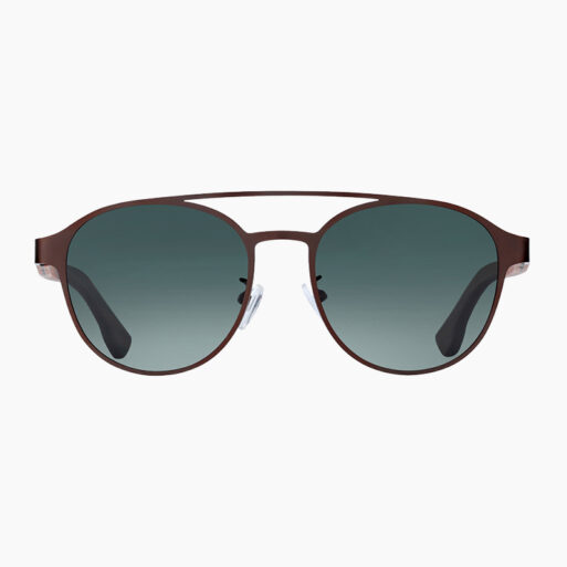 BARCUR - Γυαλιά Ηλίου Laminated Ξύλο Pilot Style με Greenkish Polarized Φακό (4119)